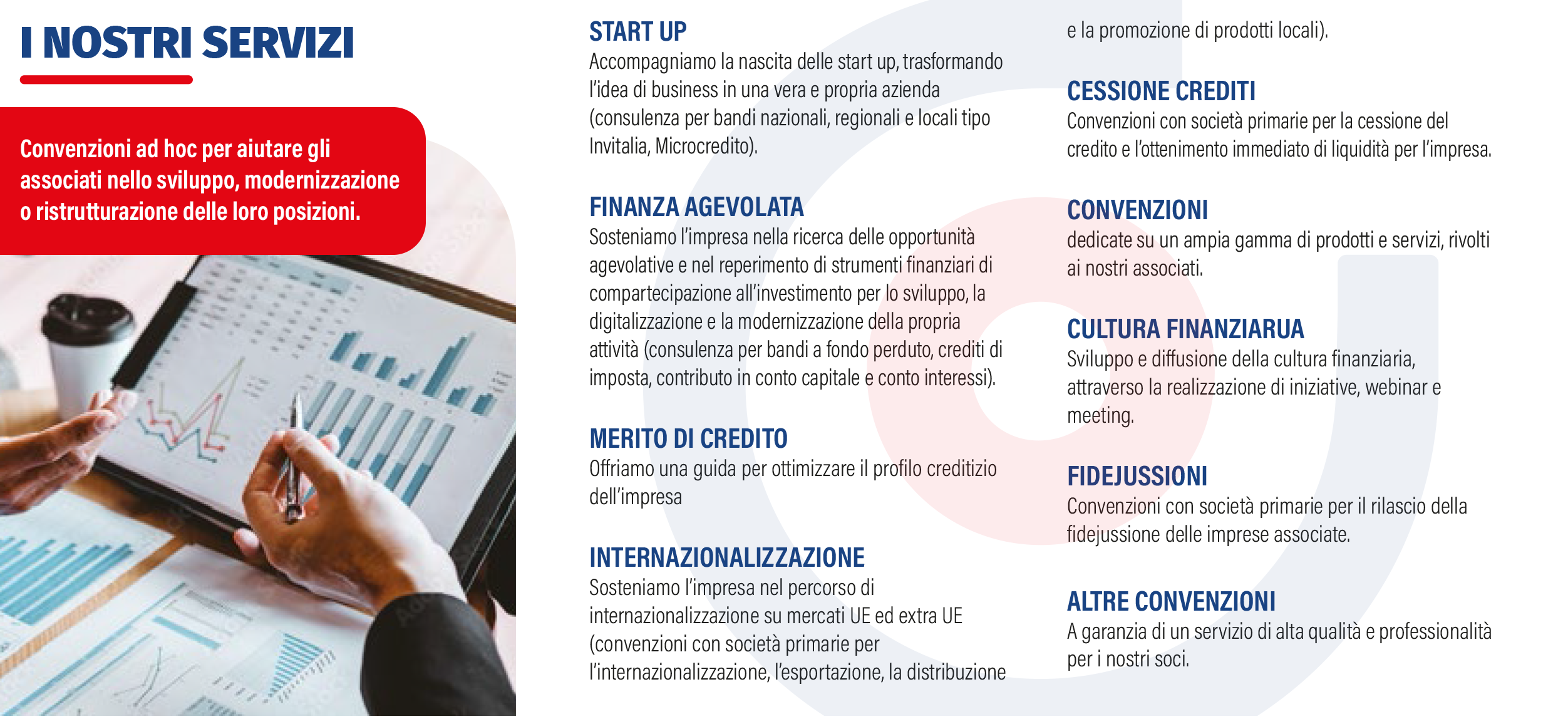 confidi imprese per l'Italia banche finanziamenti i nostri servizi